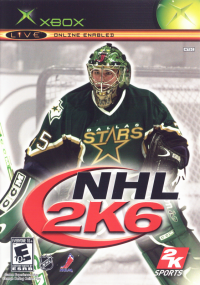 NHL 2K6 Xbox  box art